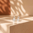 Topo seguridad diamantado baño de plata