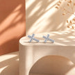Topo cruz baño de plata