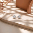 Topo flor baño de plata
