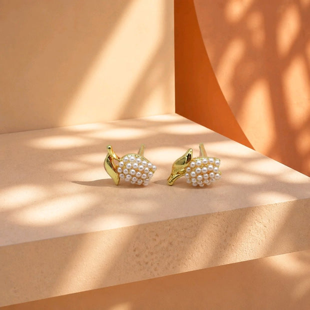 Topo clavel mini perlas