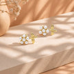 Topo flor perlas