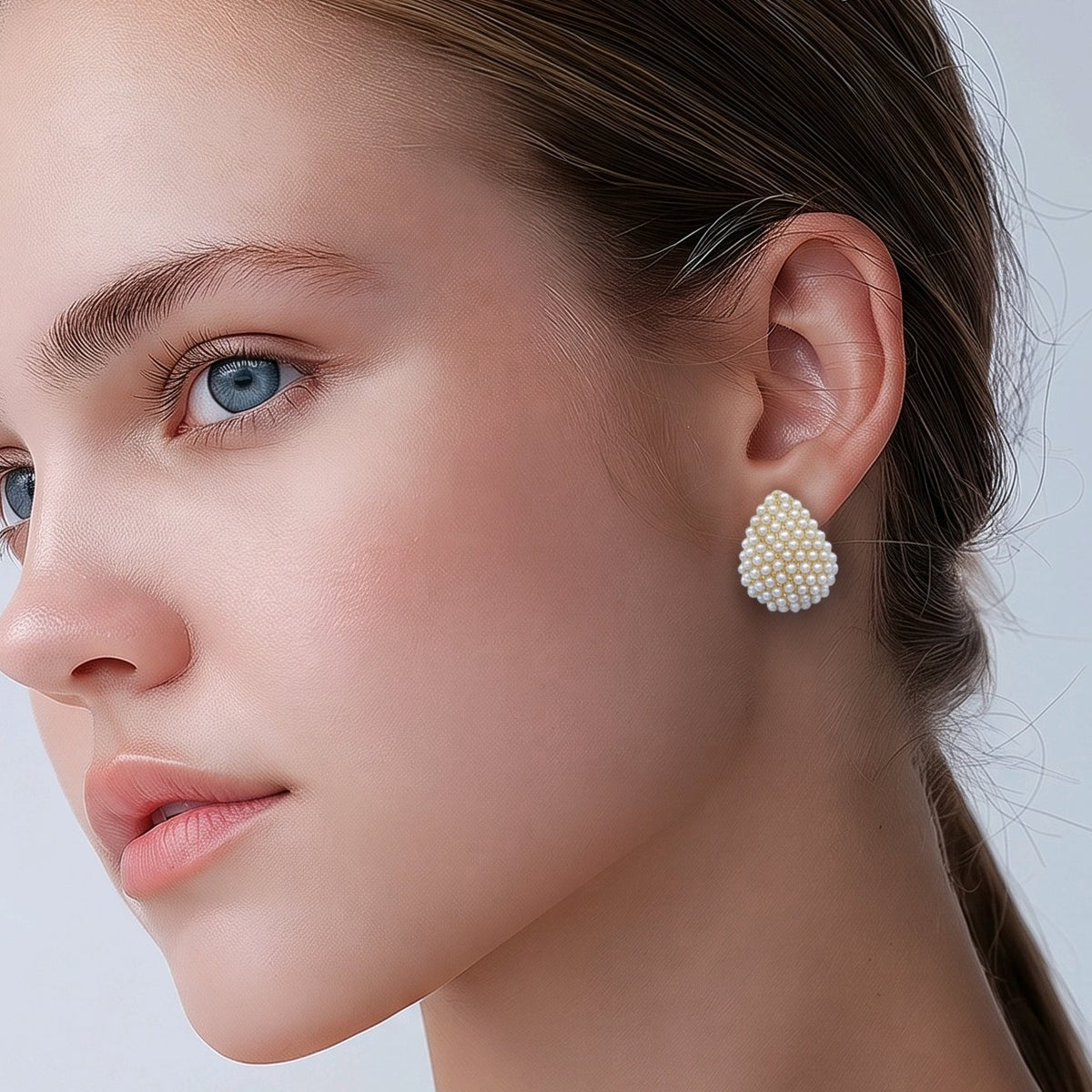 Topo gota mini perlas