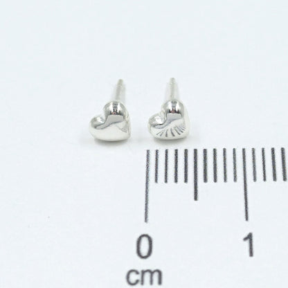 Topo plata corazón relieve