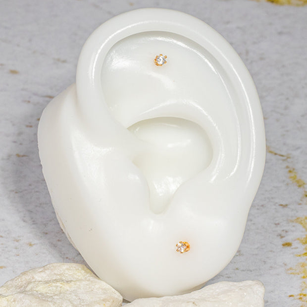 Topo zircón (2mm) Cristal