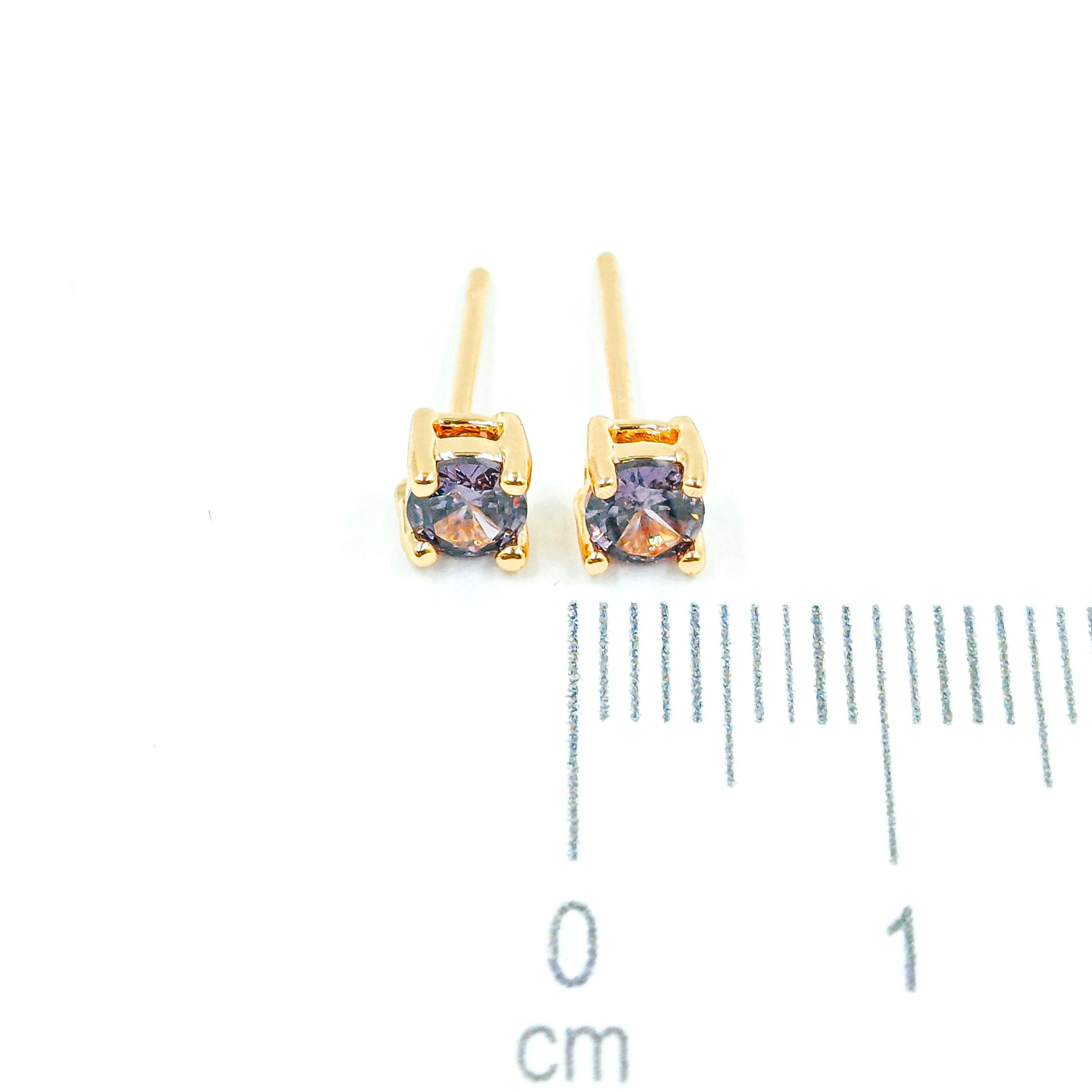 Topo zircon (4mm) lila