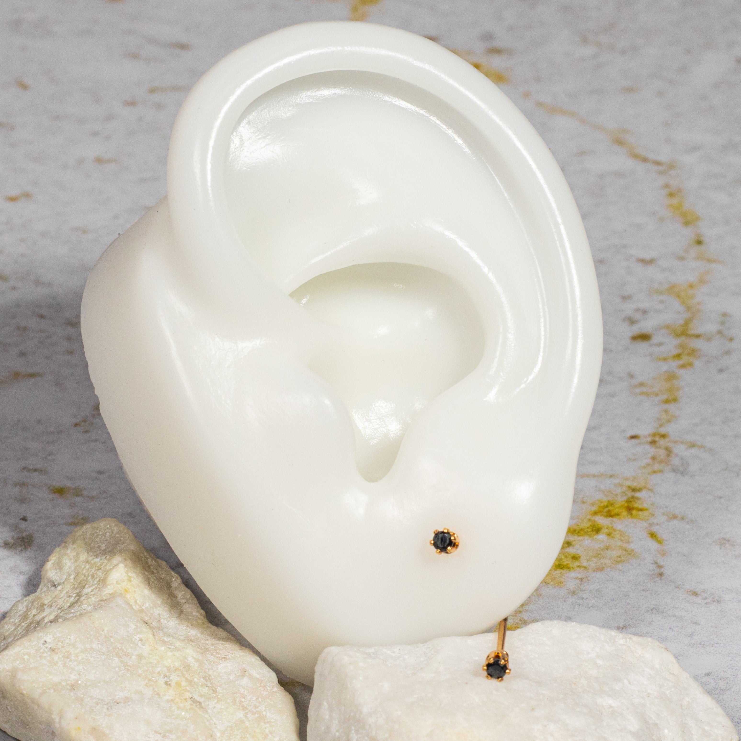 Topo zircón (2mm) Zafiro