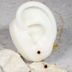 Topo zircón (3mm) Zafiro