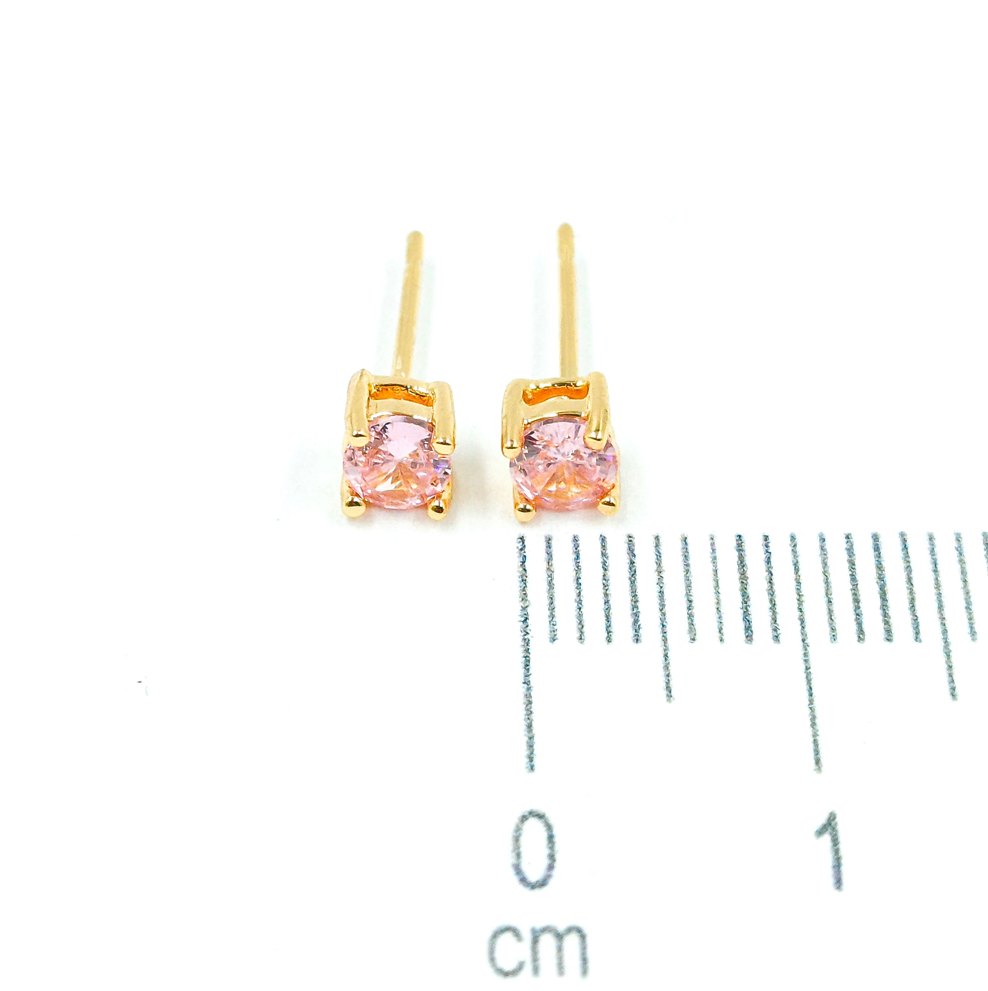 Topo zircon (4mm) Pink